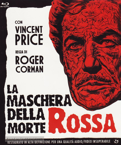 The Masque of the Red Death - Italian Movie Cover