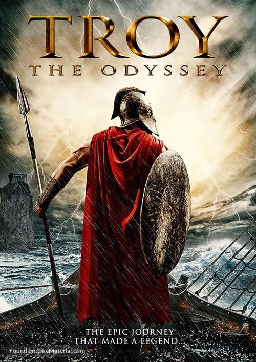 Troy the Odyssey - British Movie Cover