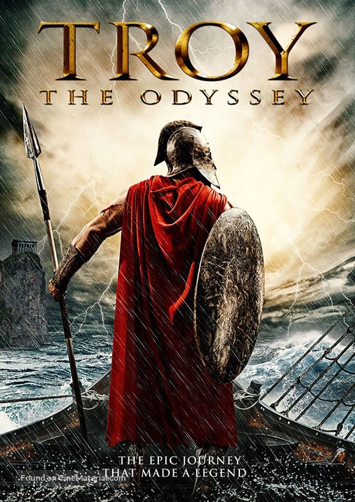 Troy the Odyssey - British Movie Cover