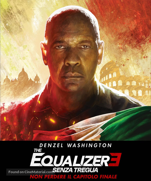 The Equalizer 3 - Italian Movie Cover