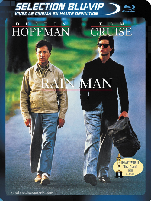 Rain Man - French Blu-Ray movie cover
