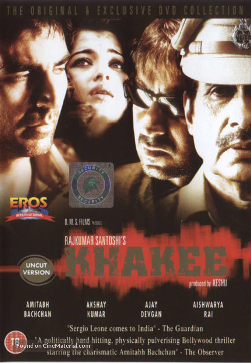 Khakee - British DVD movie cover