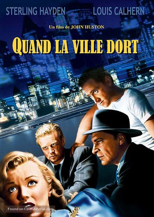 The Asphalt Jungle - French DVD movie cover