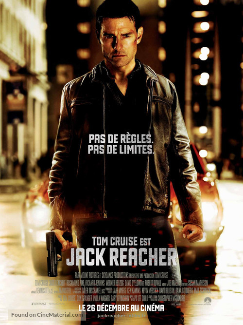 Jack Reacher - French Movie Poster