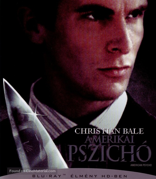 American Psycho - Hungarian Movie Cover