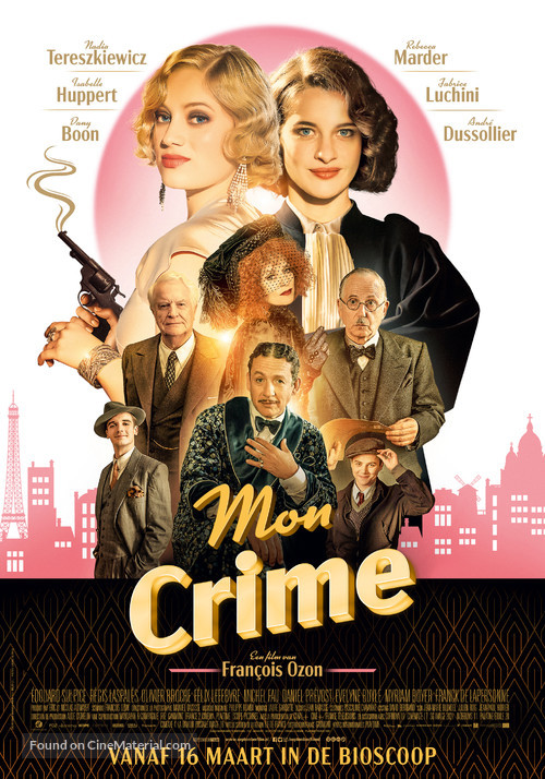 Mon crime - Dutch Movie Poster