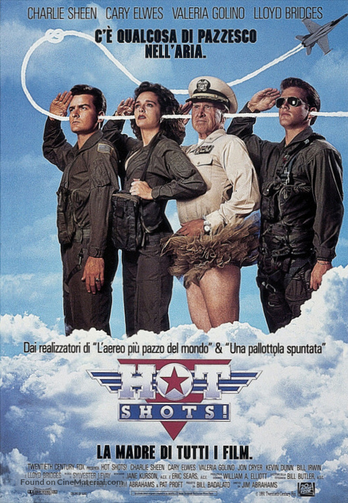 Hot Shots - Italian Movie Poster