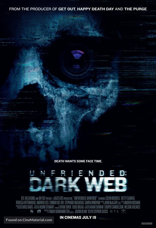 Unfriended: Dark Web - Singaporean Movie Poster