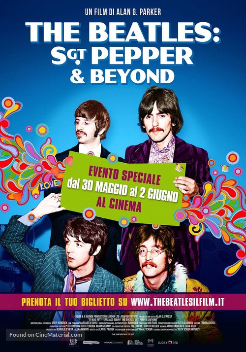 It Was Fifty Years Ago Today... Sgt Pepper and Beyond - Italian Movie Poster