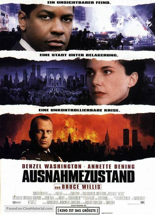 The Siege - German Movie Poster