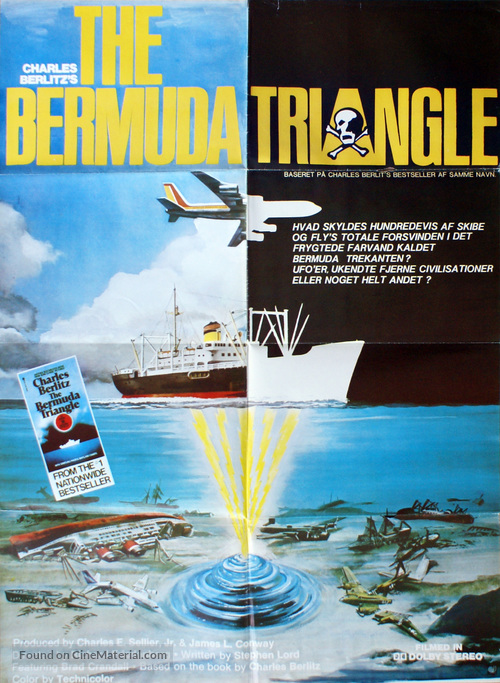 The Bermuda Triangle - Danish Movie Poster