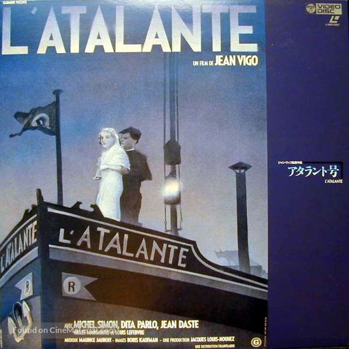 L&#039;Atalante - Japanese Movie Cover