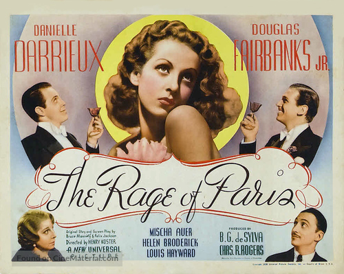 The Rage of Paris - Movie Poster