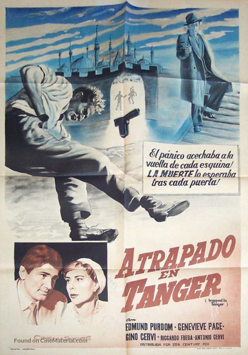 Agguato a Tangeri - Spanish Movie Poster