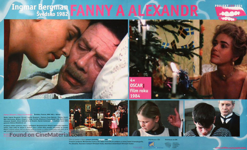 Fanny och Alexander - Czech poster