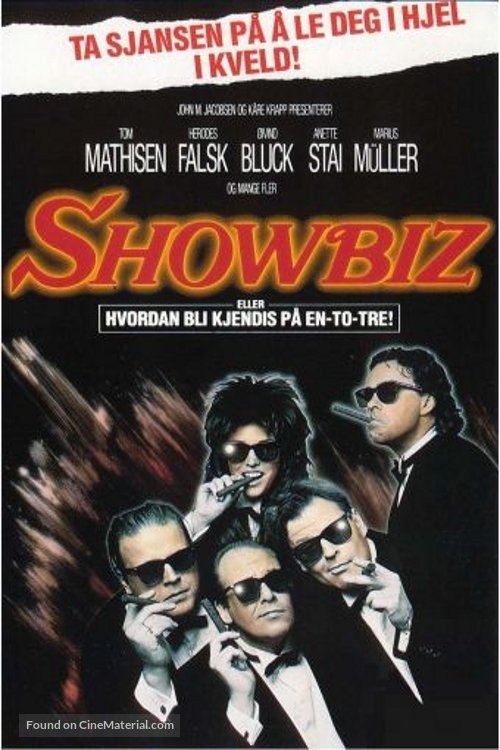 Showbiz - eller hvordan bli kjendis p&aring; en-to-tre! - Norwegian Movie Cover