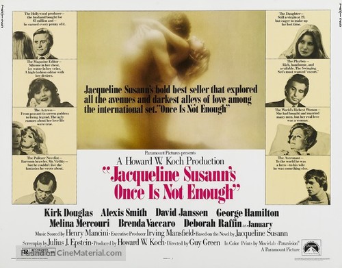 Jacqueline Susann&#039;s Once Is Not Enough - Movie Poster