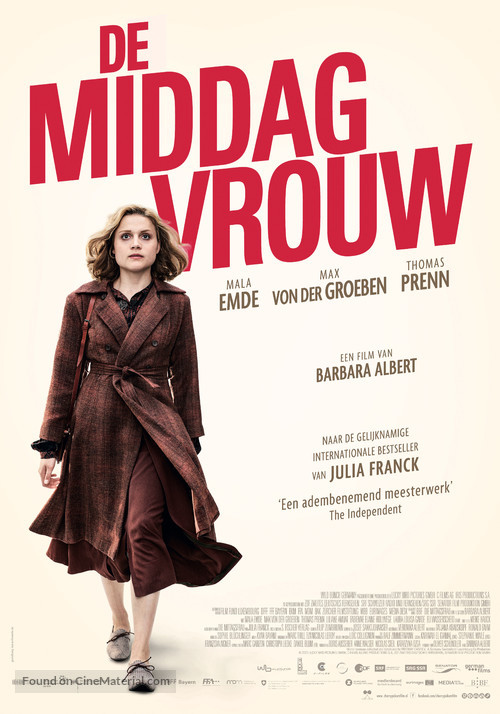 Die Mittagsfrau - Dutch Movie Poster