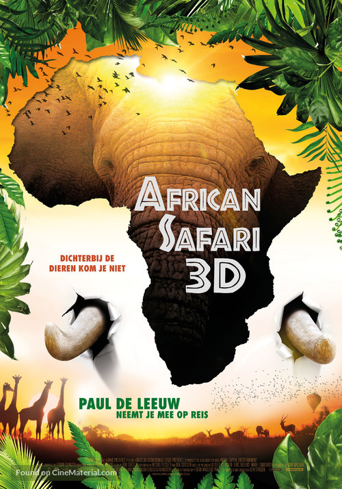 African Safari - Dutch Movie Poster
