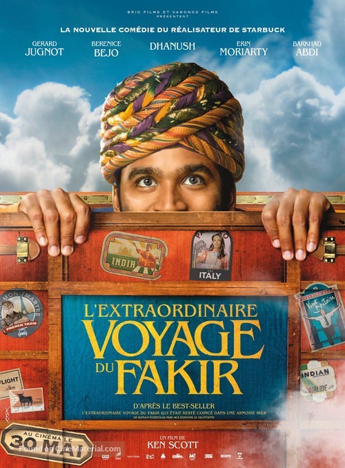 The Extraordinary Journey of the Fakir - French Movie Poster