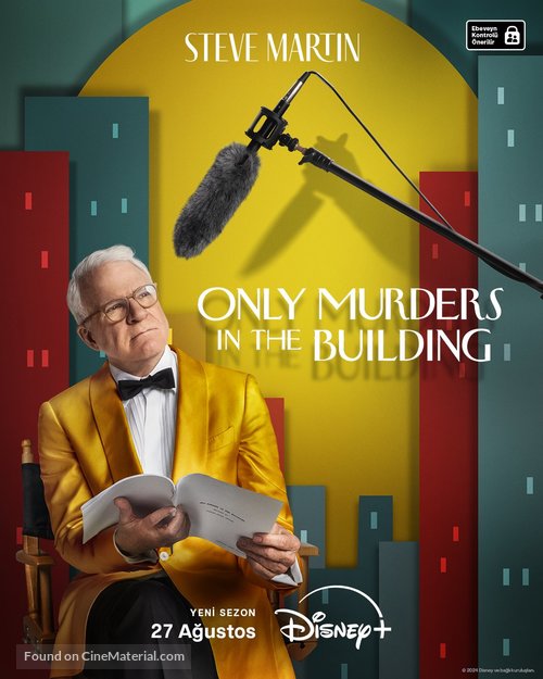 &quot;Only Murders in the Building&quot; - Turkish Movie Poster