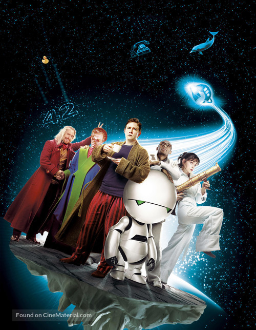 The Hitchhiker&#039;s Guide to the Galaxy - Key art