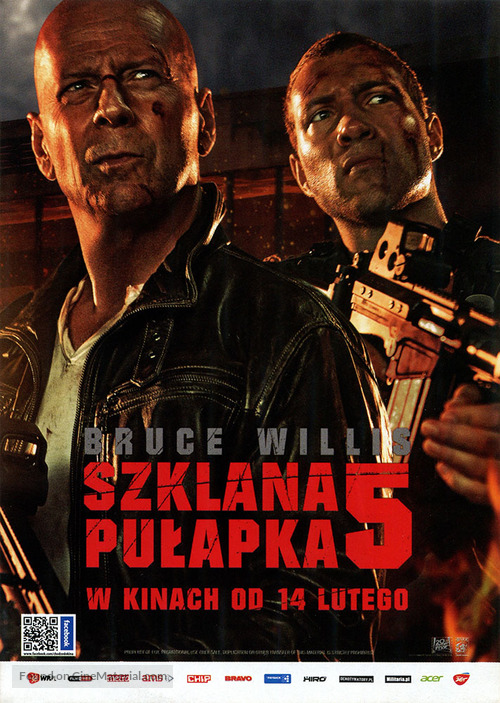 A Good Day to Die Hard - Polish Movie Poster