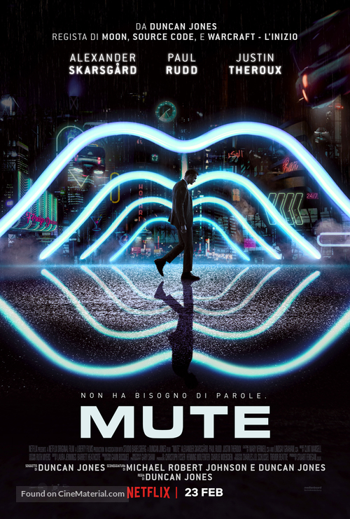 Mute - Italian Movie Poster
