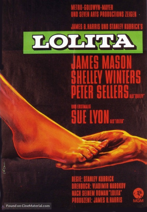 Lolita - German Movie Poster