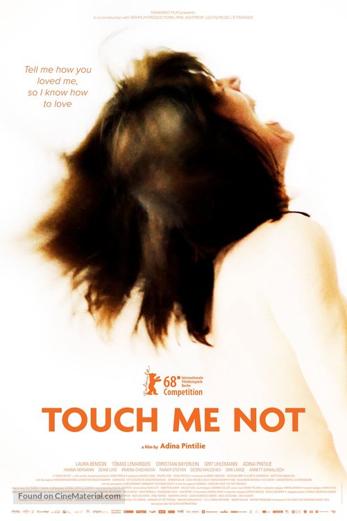 Touch Me Not - Romanian Movie Poster
