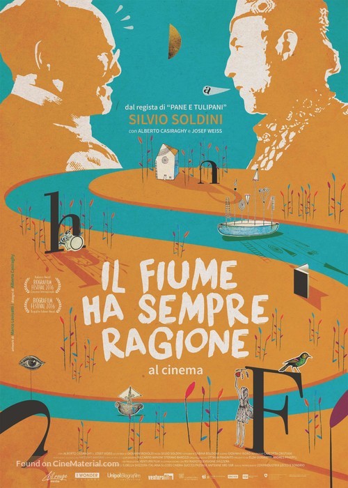 Il fiume ha sempre ragione - Italian Movie Poster