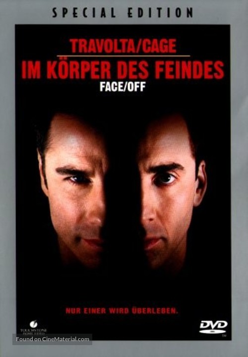 Face/Off - German DVD movie cover