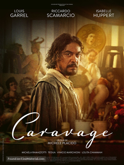 L&#039;ombra di Caravaggio - French Movie Poster