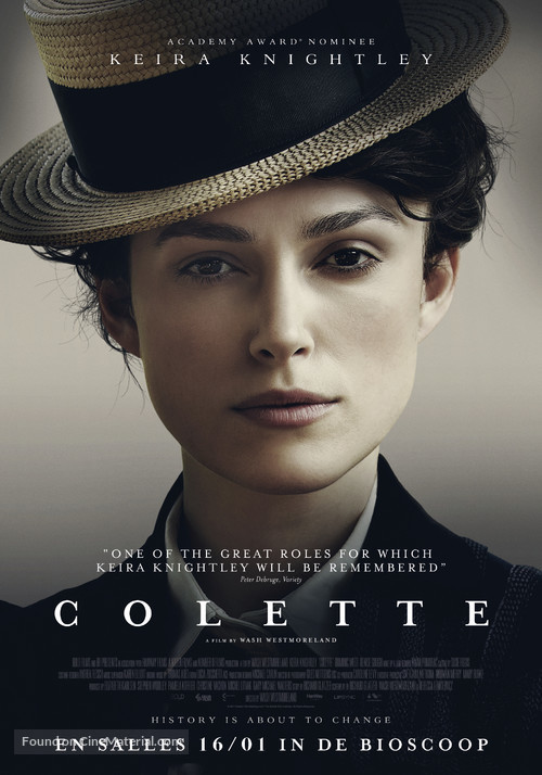 Colette - Belgian Movie Poster