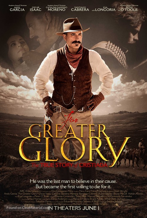 For Greater Glory: The True Story of Cristiada - Movie Poster