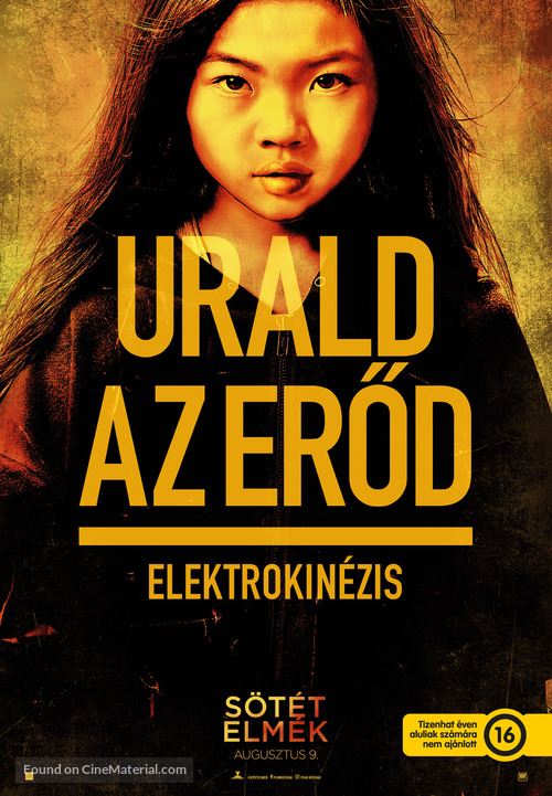 The Darkest Minds - Hungarian Movie Poster