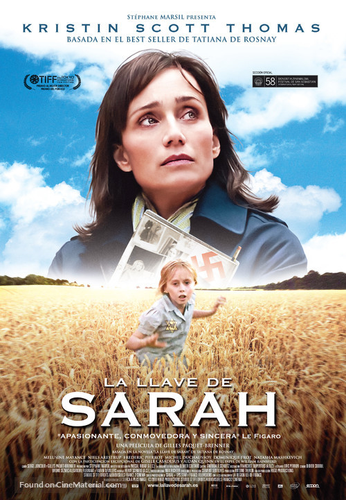 Elle s&#039;appelait Sarah - Spanish Movie Poster