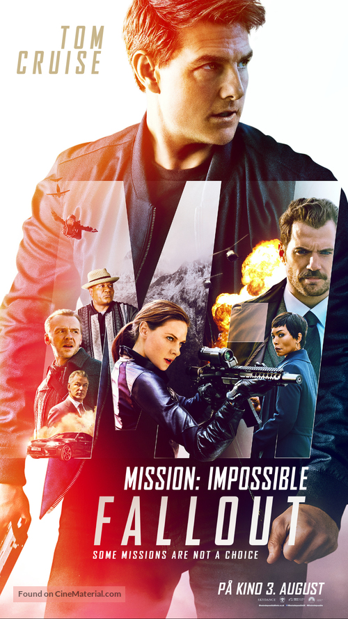 Mission: Impossible - Fallout - Norwegian Movie Poster
