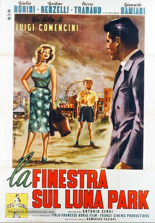 La finestra sul Luna Park - Italian Movie Poster