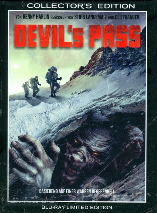 The Dyatlov Pass Incident - Swiss Blu-Ray movie cover