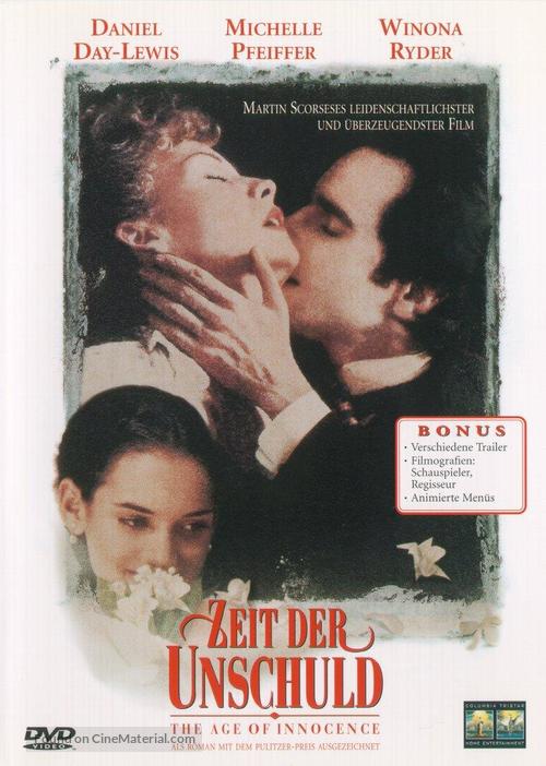 The Age of Innocence - German Movie Cover