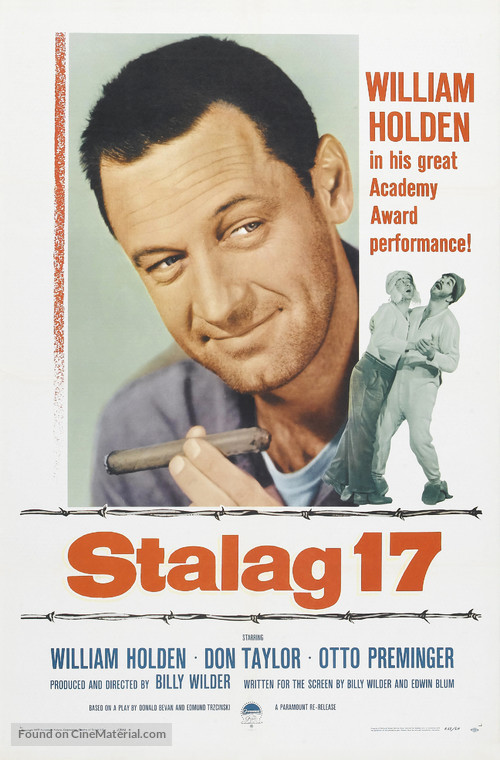 Stalag 17 - Re-release movie poster