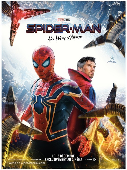 Spider-Man: No Way Home - French Movie Poster