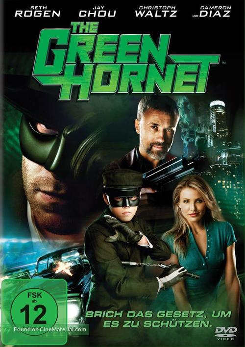 The Green Hornet - German DVD movie cover