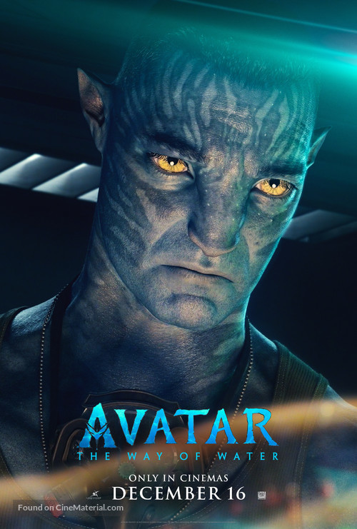 Avatar: The Way of Water - British Movie Poster