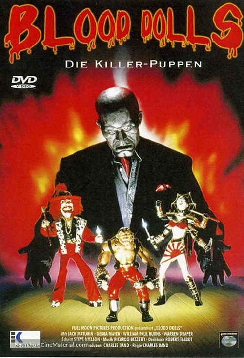 Blood Dolls - German DVD movie cover