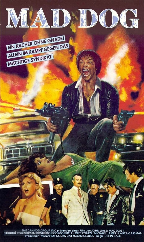 Mad Dog II - German VHS movie cover