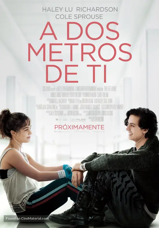 Five Feet Apart - Mexican Movie Poster