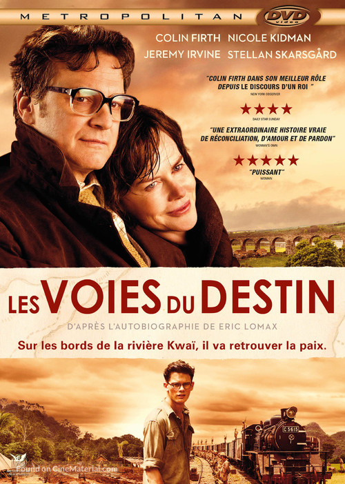 The Railway Man - French DVD movie cover