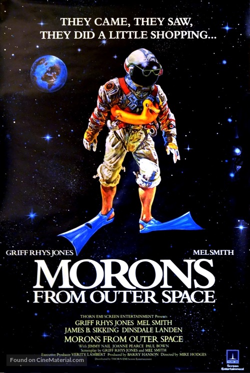 Morons from Outer Space - British Movie Poster